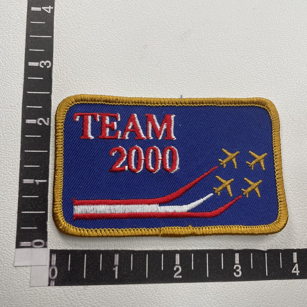 Airplane Patch With 4 Planes TEAM 2000 17M3