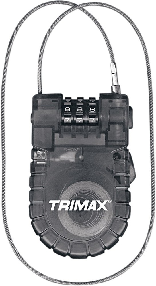 Trimax Retractable Cable Lock T33RC