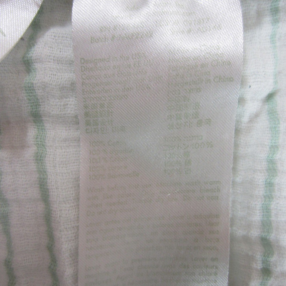 aden and anais green white striped swaddle