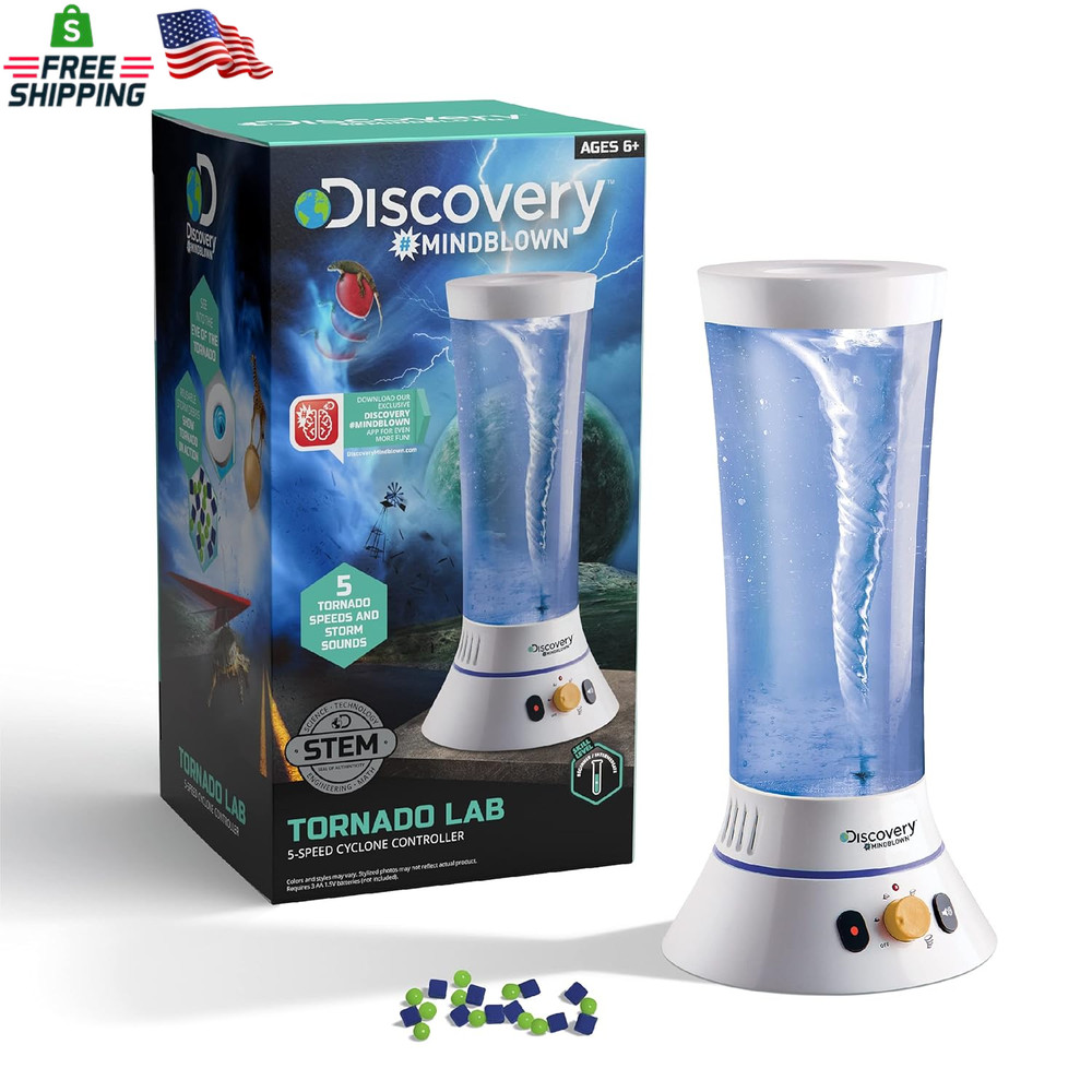 Discovery™ Tornado Lab, 5-Speed Cyclone Controller, Educational Learning Activit