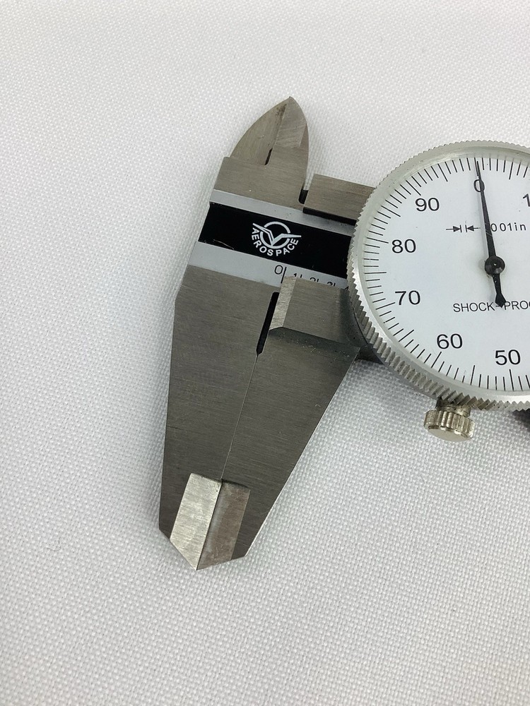 Aerospace Stainless Hardened 6" Caliper Shock Proof