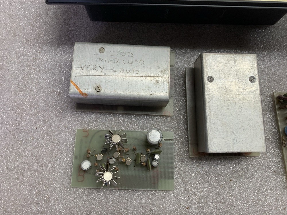 70s New Vintage Electron Intercom Stations Parts