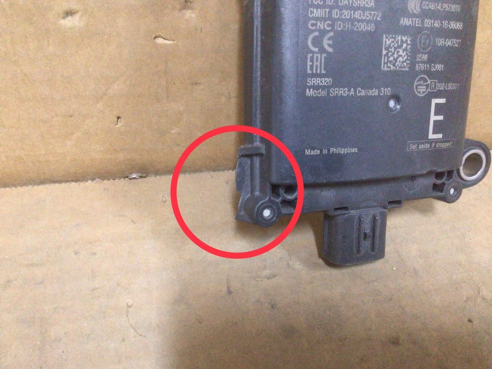 2017-2019 SUBARU IMPREZA BLIND SPOT MODULE SENSOR CONTROL BALLAST #C5