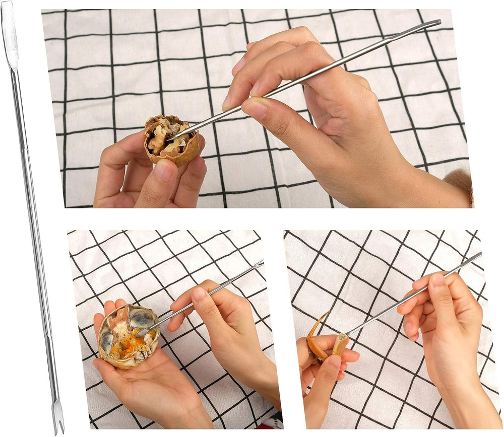 Anwenk Nutcracker Pecan Walnut Nut Crackers Bundle Heavy Duty Shell Seafood Crac