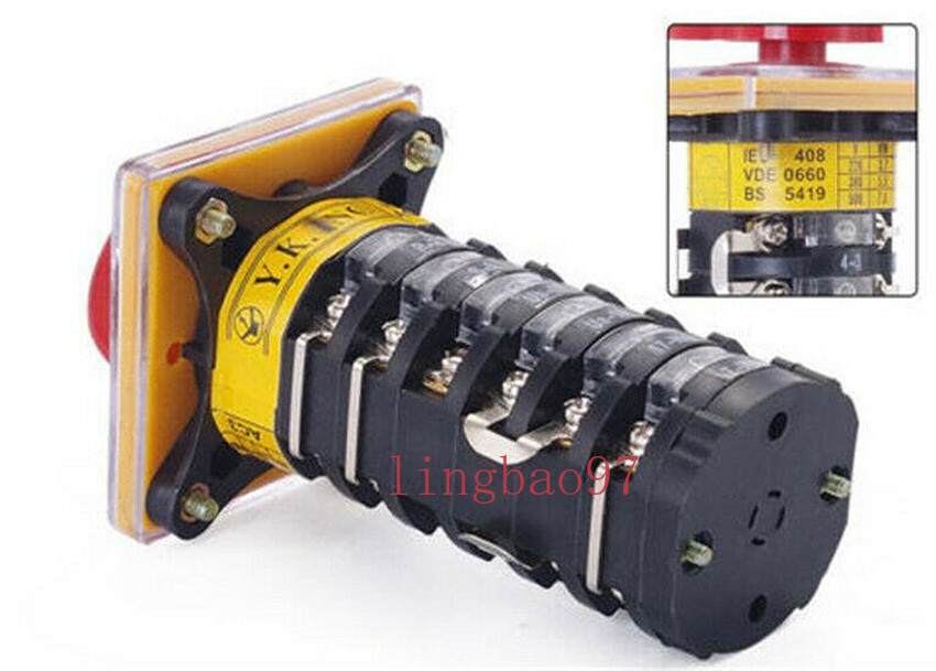 Milling Machine Forward Reverse Speed 6-section Switch For Bridgeport Mill Tool