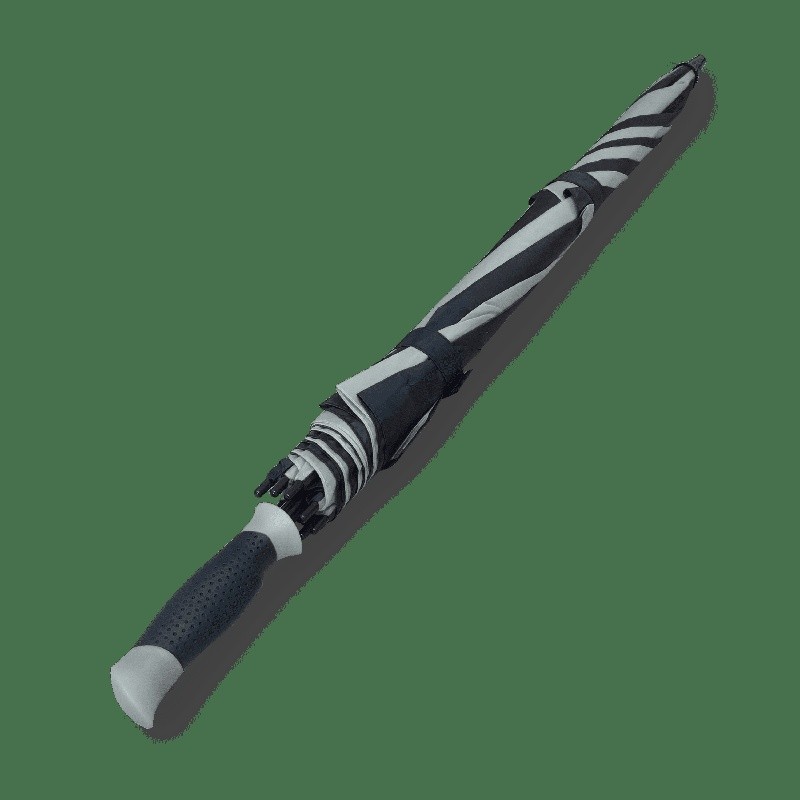 Double Canopy Golf Umbrella Windproof Auto Open Water Resistant Ergonomic Handle