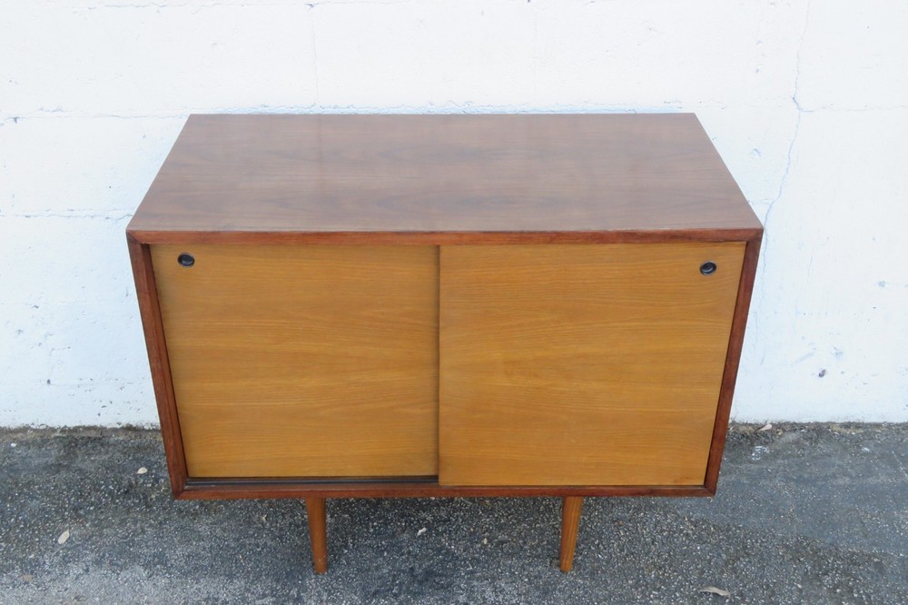 Mid Century Modern Server Buffet TV Storage Cabinet 6266