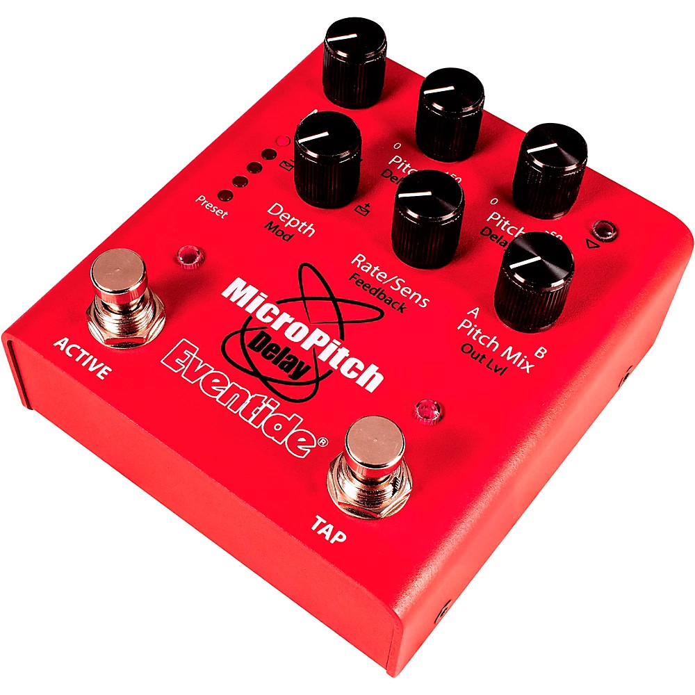Eventide MicroPitch Delay Effects Pedal Red