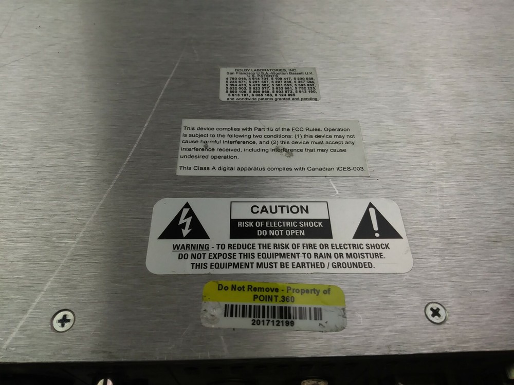 Dolby LM100 Broadcast Professional Loudness Meter Timecode input ver 1.4.0.8