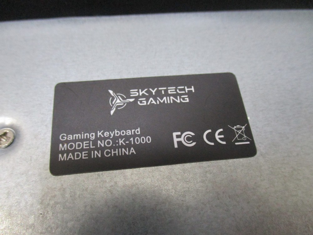 Skytech Gaming K-1000 USB Rainbow Backlight Gaming Keyboard - New