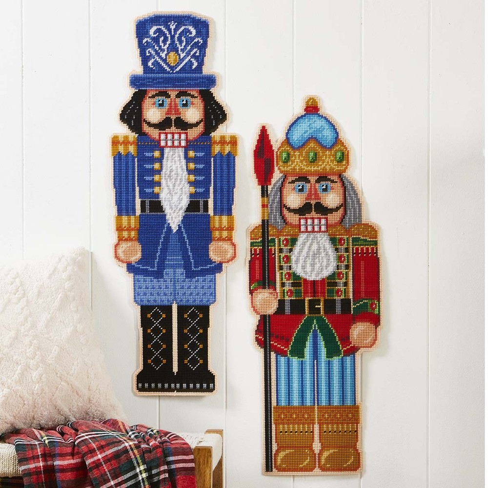 Herrschners® Nutcracker Duo Set Plastic Canvas Kit