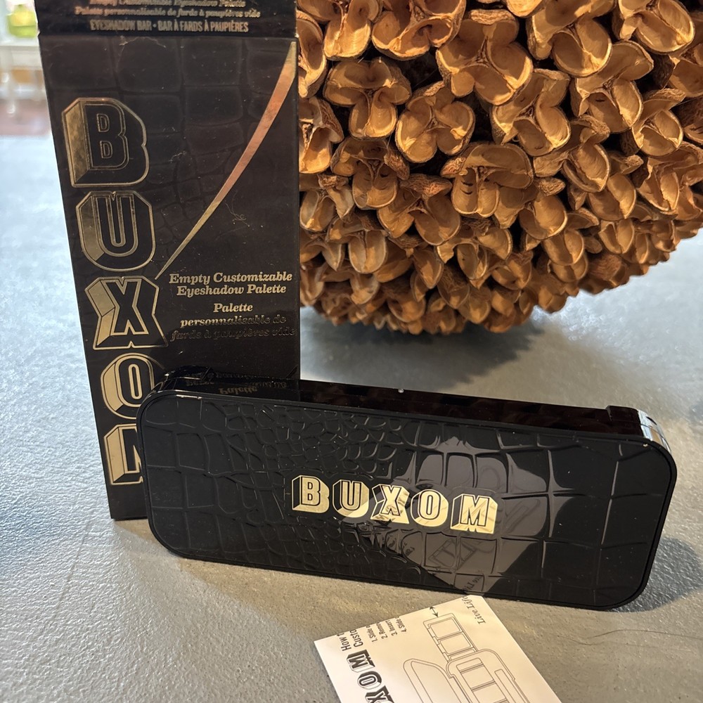 New Buxom Empty Eyeshadow Bar Palette, Nib
