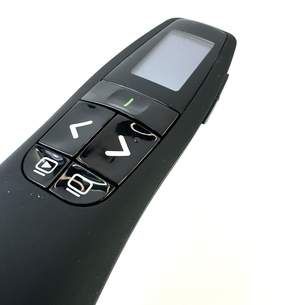 Logitech R800 Professional Presenter Remote Green Laser Pointer - TESTED