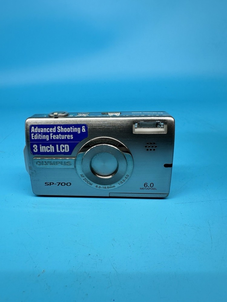 Olympus Digital Camera SP-700 6.0MP Silver Tested