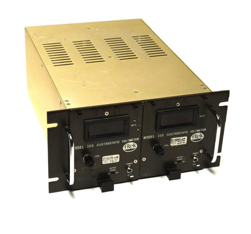 TREK 368 ESVM ELECTROSTATIC VOLTMETER IN DUAL CASE