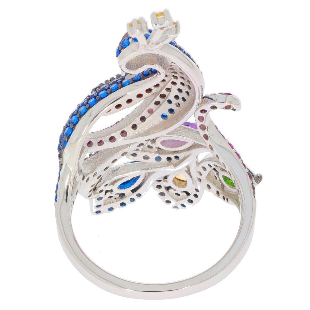 Sterling Silver Semi Mount Ring Setting Pear PE 5X3mm
