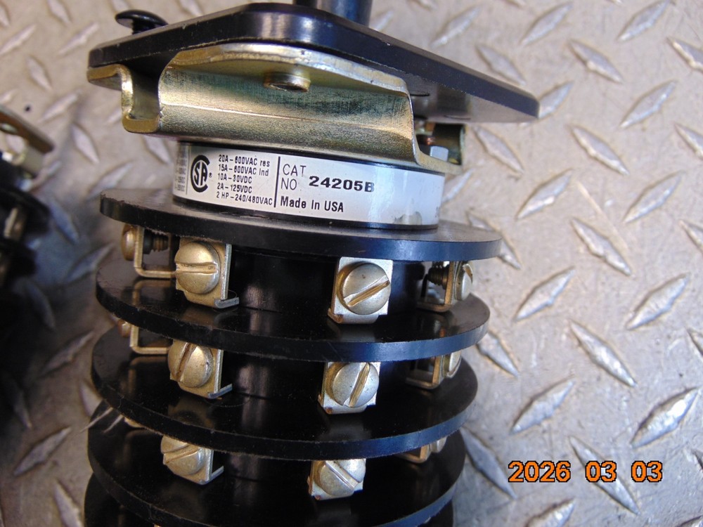 ELECTROSWITCH 24205B ROTARY SWITCH