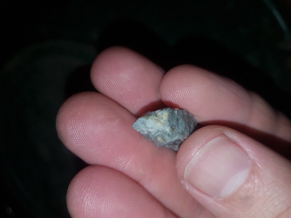 4.2 GRAM Gold IN QUARTZ SPECIMEN