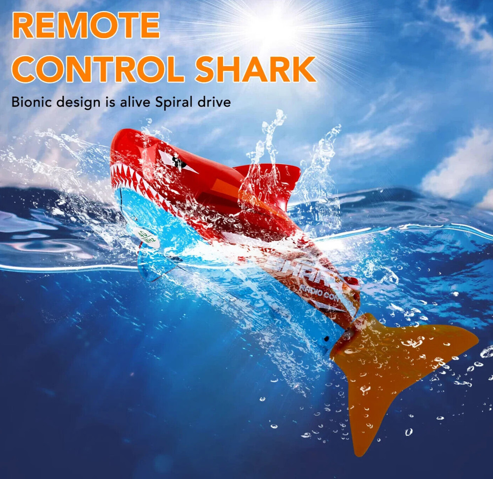 RC Micro SHARK Robo Fish MINI SHARK -GRAY-
