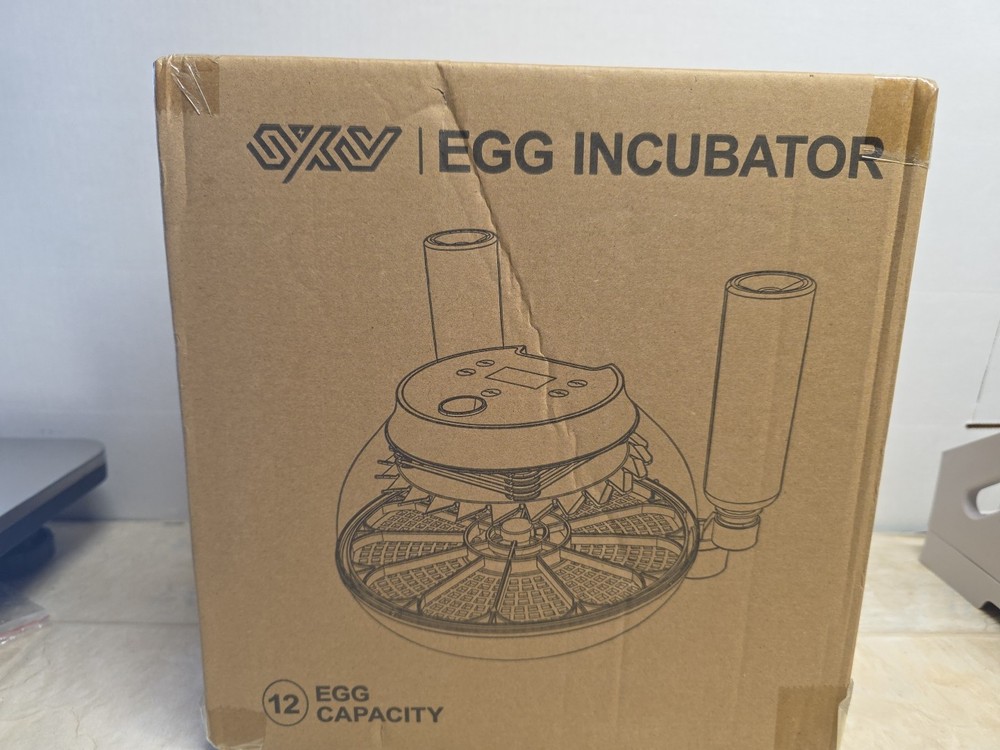 Innsky Incubators for Hatching Eggs,12 Egg Incubator with Automatic Egg...