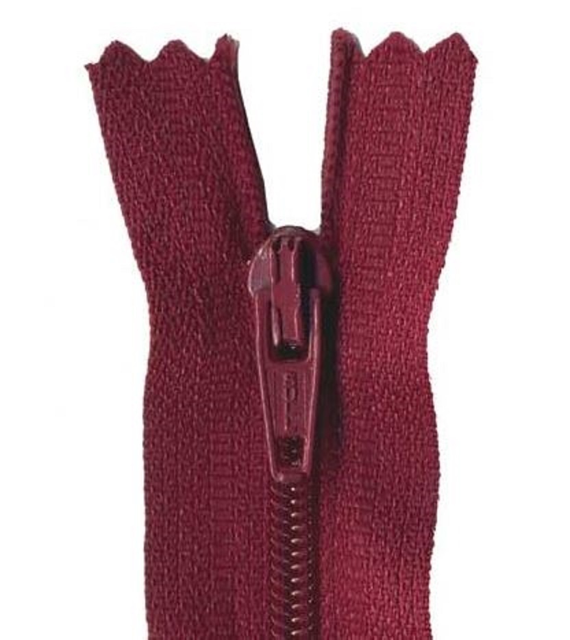 40cm Maroon Dress Zip