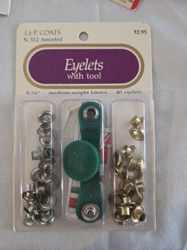 Eyelets, Hooks, Eyes And Loops