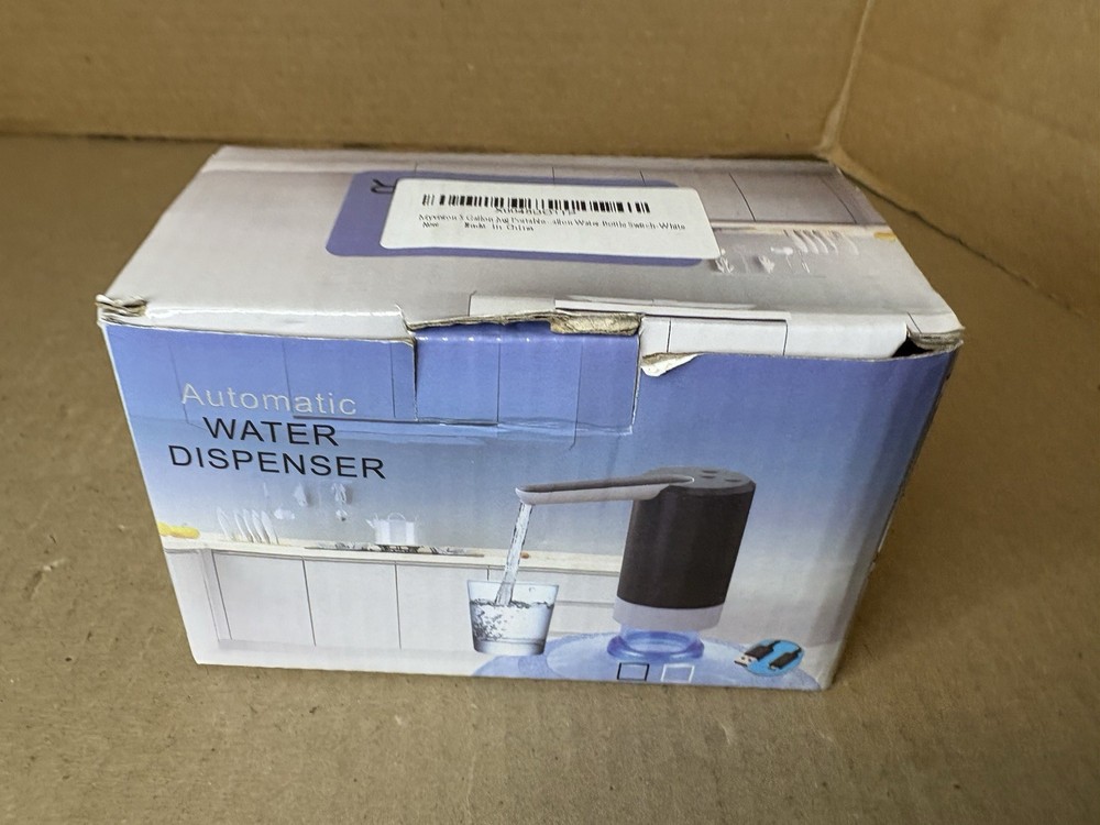 Automatic Water Bottle Pump Universal Electric Switch USB Jug Dispenser 5 Gallon