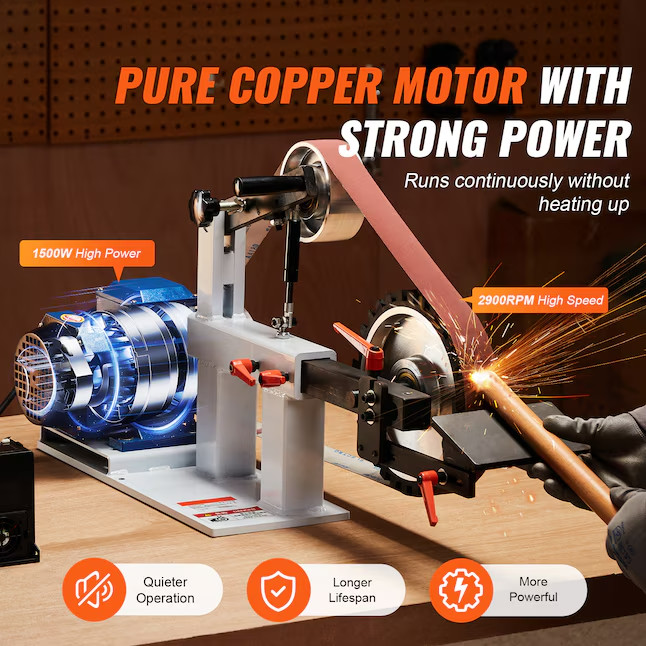 SVOPES Belt Grinder Sander Brushless Variable Speed Belt Sander