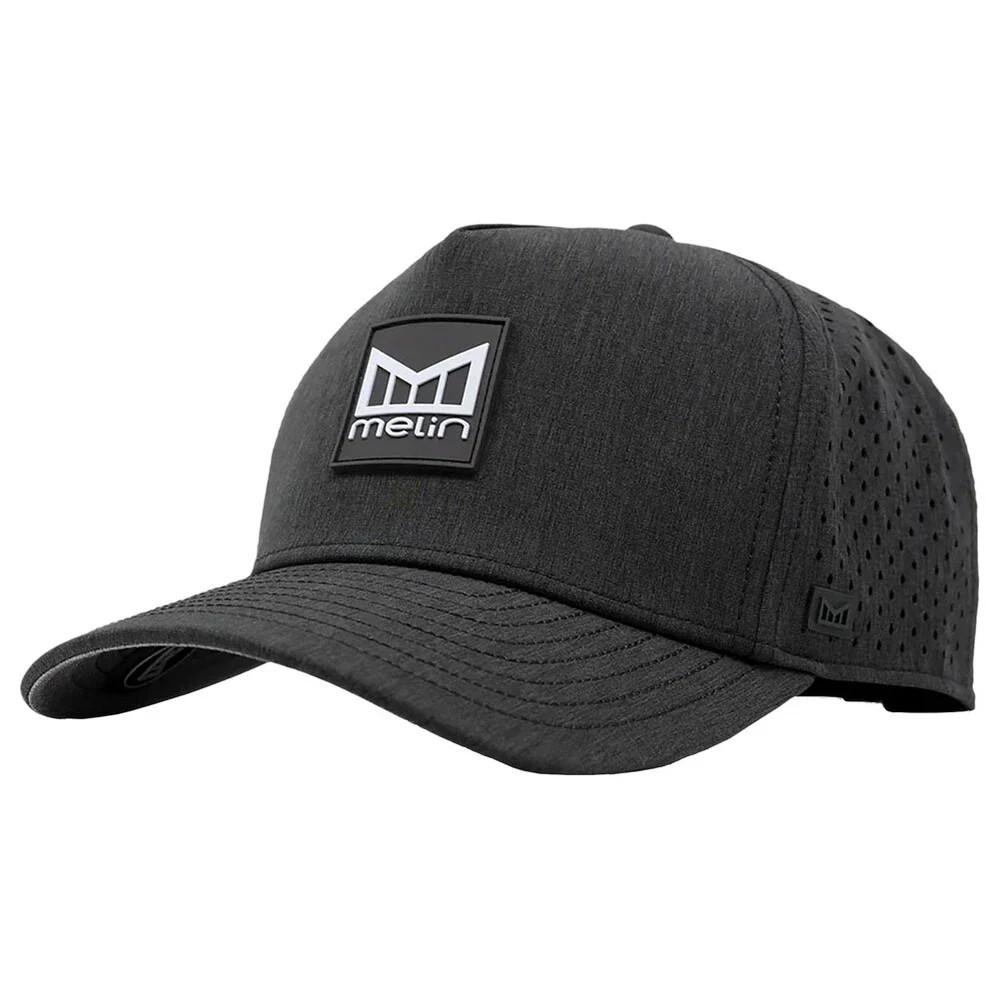 Melin 70240-HTCH-C Odyssey Stacked Hydro Hat Classic Heather Charcoal