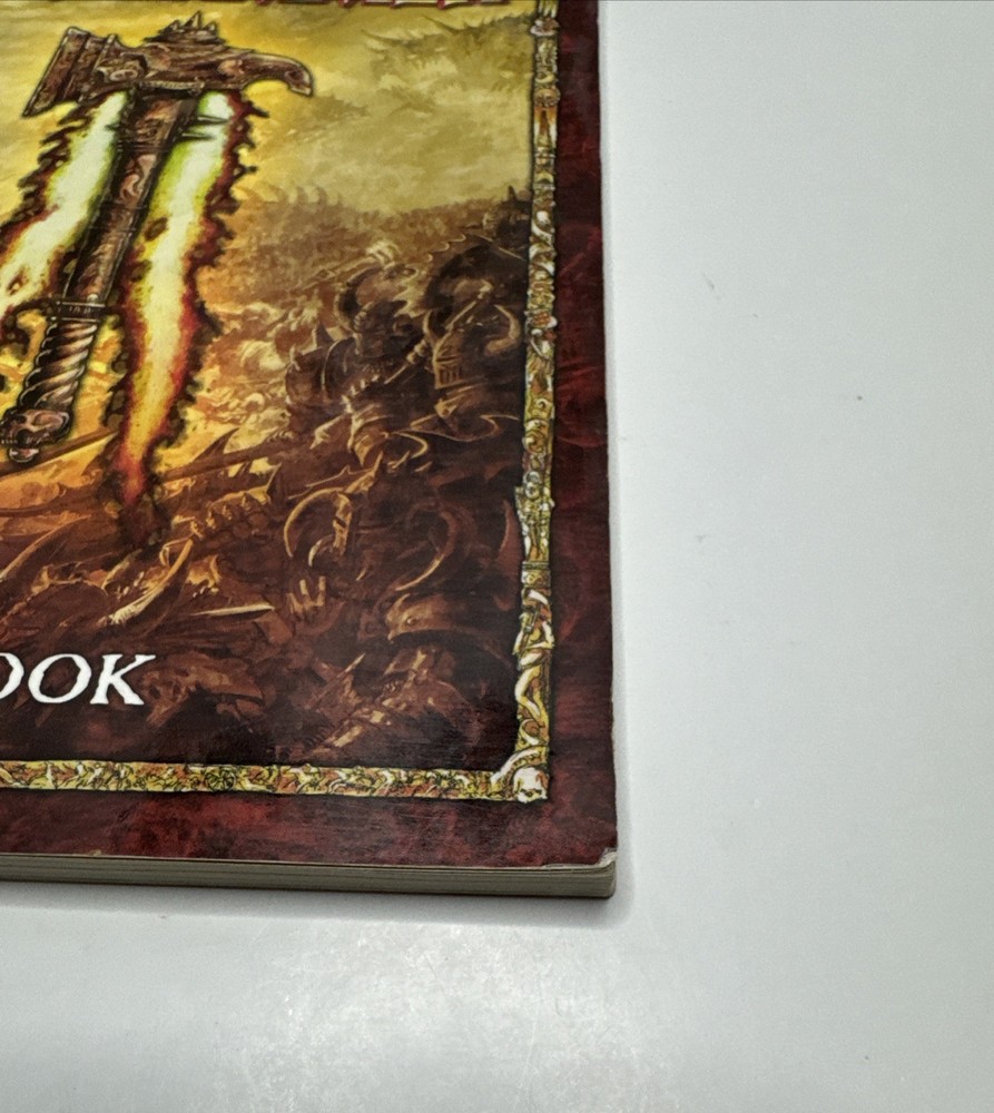 Warhammer Classic Mini Core 2009 Rule Book Paperback 8th Edition
