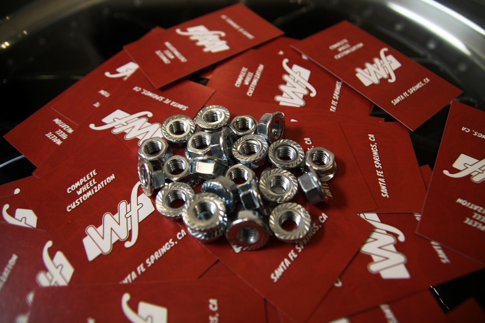(40) M7x1.0 Nuts for 2/3 piece wheels