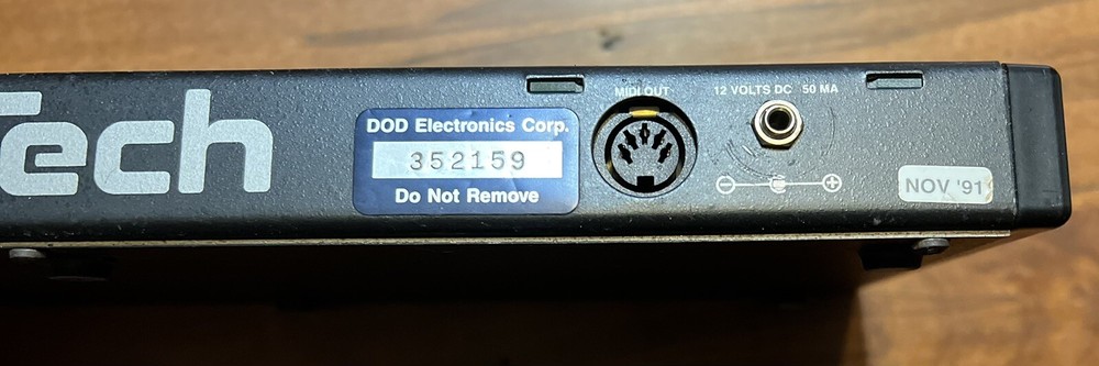 Digitech MC7 MIDI Foot Controller