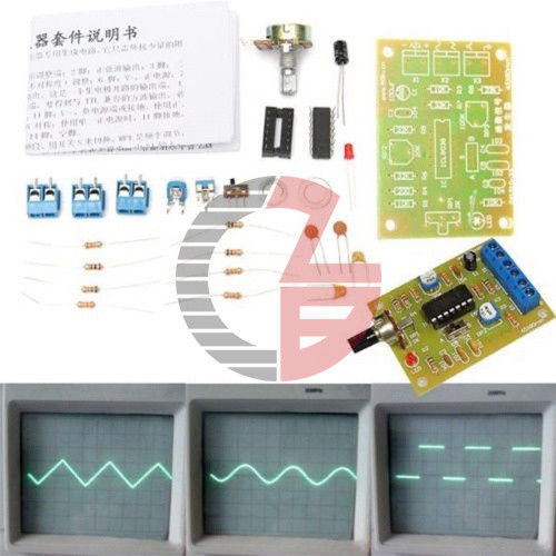 ICL8038 Monolithic Function Signal Generator Module Kit Sine Square Triangle