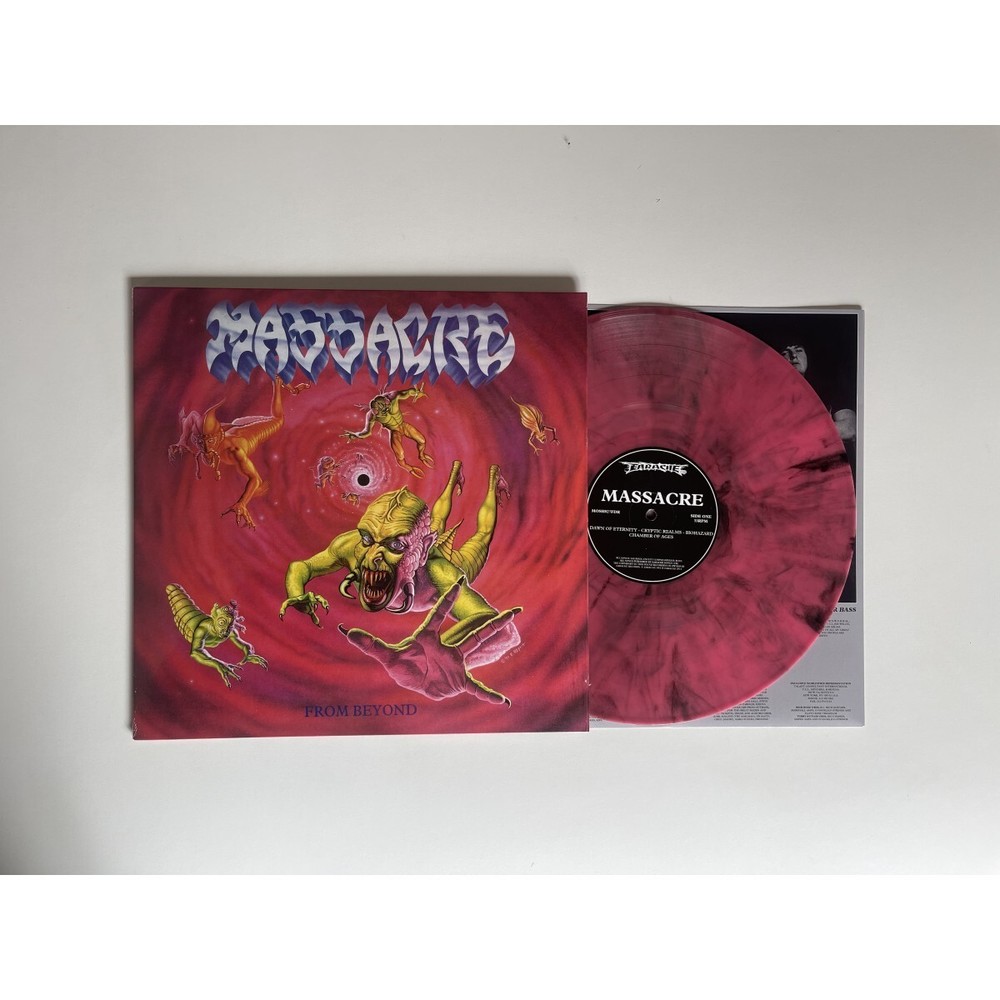 Massacre 'From Beyond' Pink / Black Vinyl - NEW