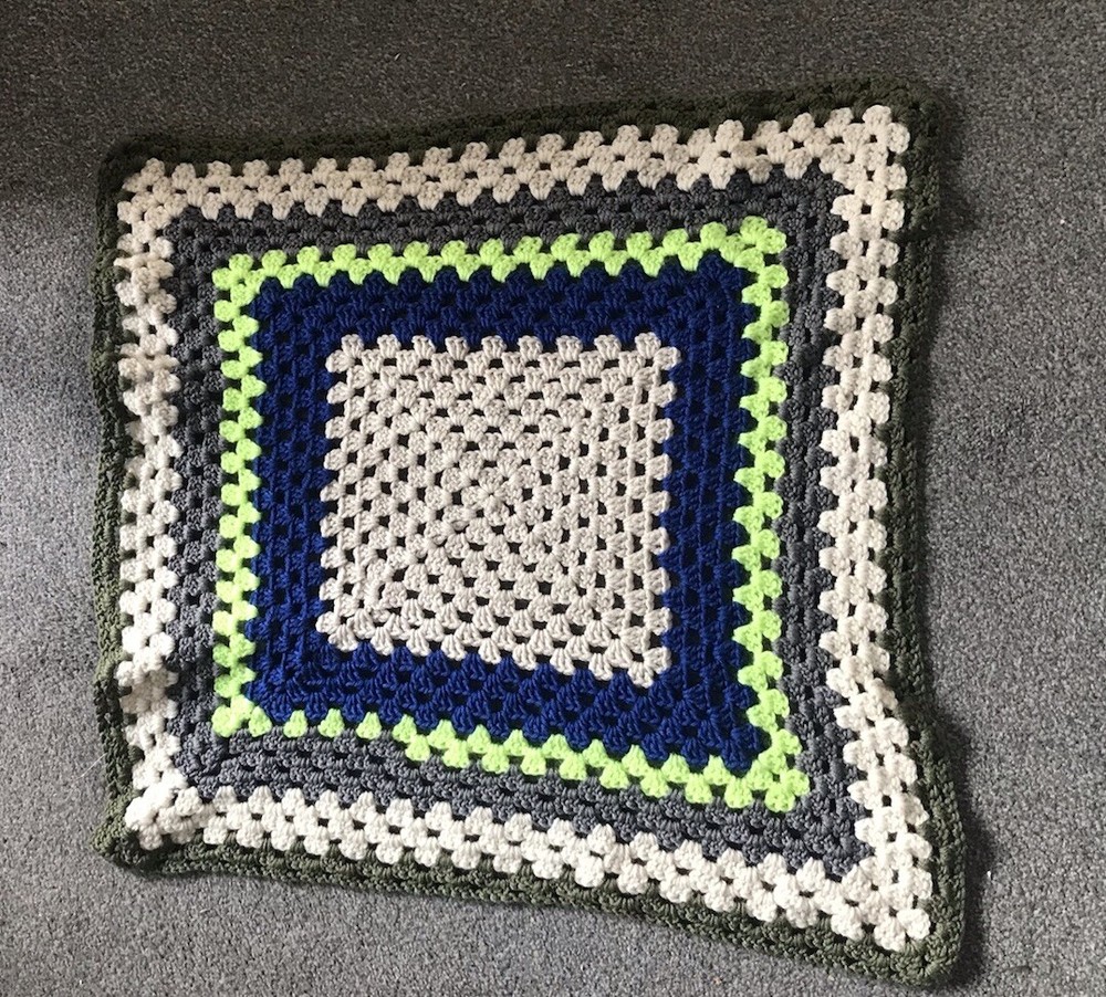 Hand Made Pram Or Buggy Blanket-beautifully soft
