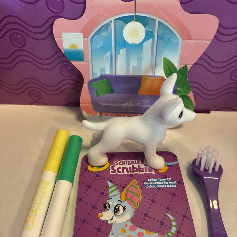 Crayola Scribble Scrubbies Pets Washable New In Box Rex