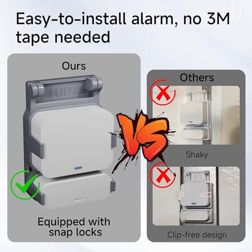 Garage Door Bracket for SimpliSafe Entry Sensor – Durable Mount with Pre