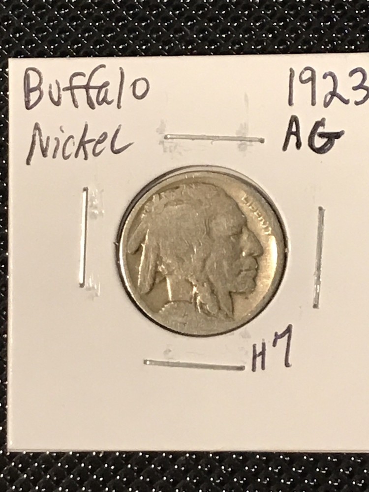 1923 Buffalo Nickel   About good