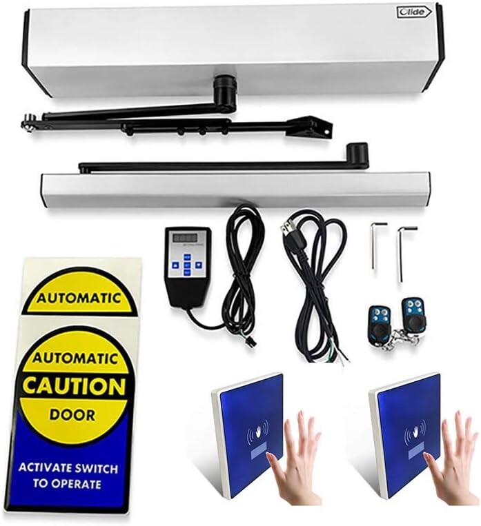 Electric Swing Door Opener Touchless Hand Sensor Open with Sensitivity Switch