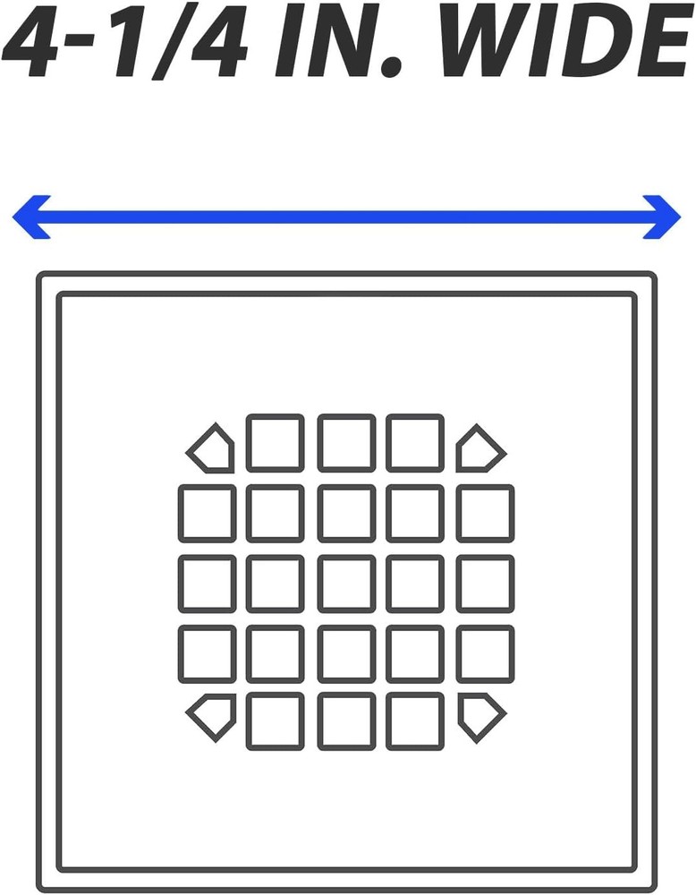 Square Shower Drain Cover