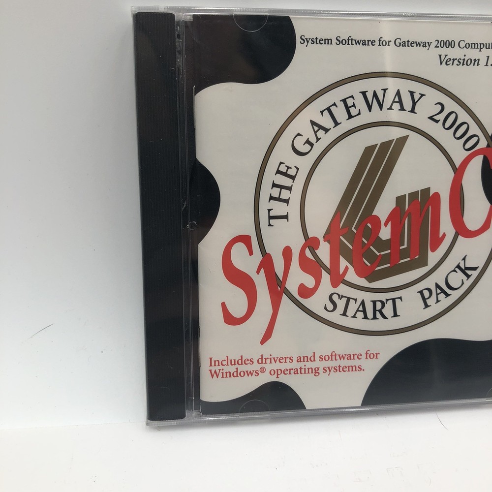 Gateway Starter Version 1.5 System CD 2000 PC Software Drivers Windows Operating