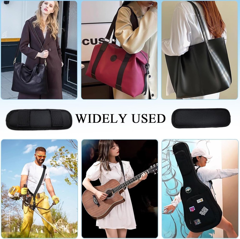 Soft Shoulder Strap Pad, Thick & Breathable Backpack Strap Pads, Removable