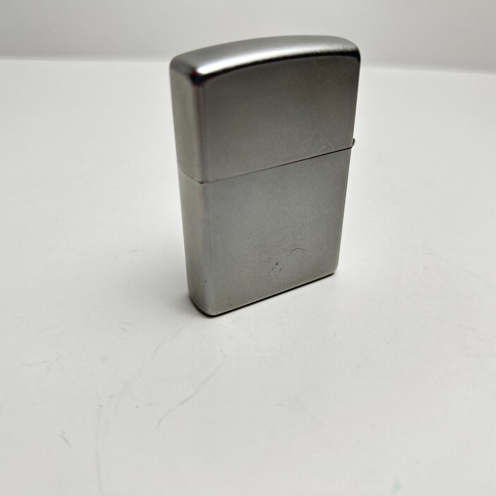 2012 Zippo Satin Brushed Chrome Lighter - Used