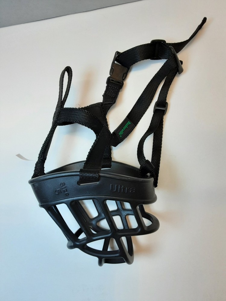 Baskerville Ultra Muzzle for Dogs, Size 5 - Black