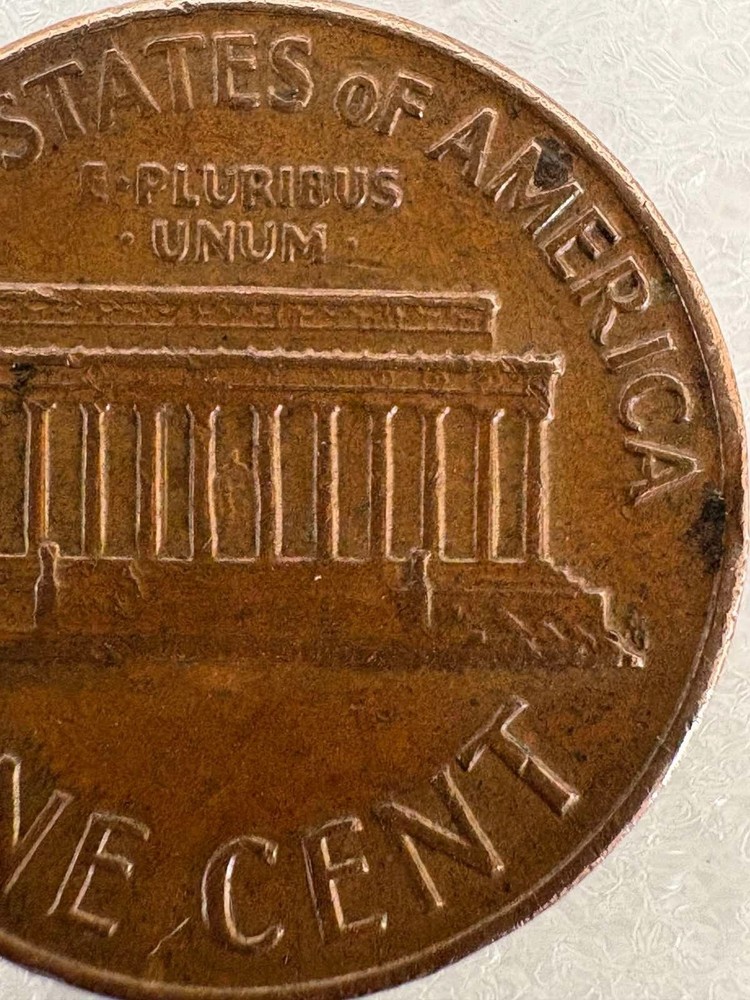 1970-S Lincoln Memorial Penny, MULTIPLE Errors Coin