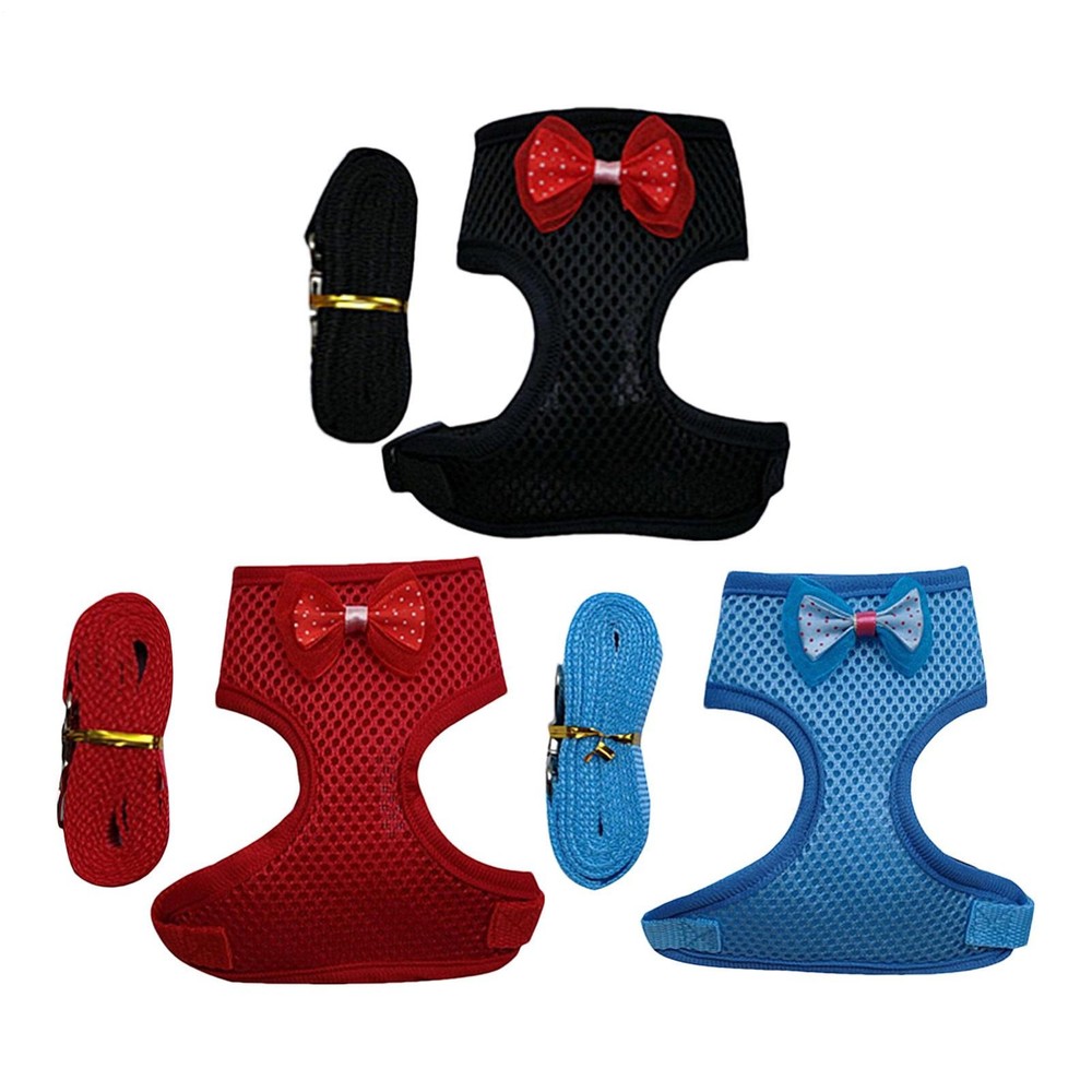 1x Chicken Harness with Leash Adjustable Mesh Breathable Harness for Chicken