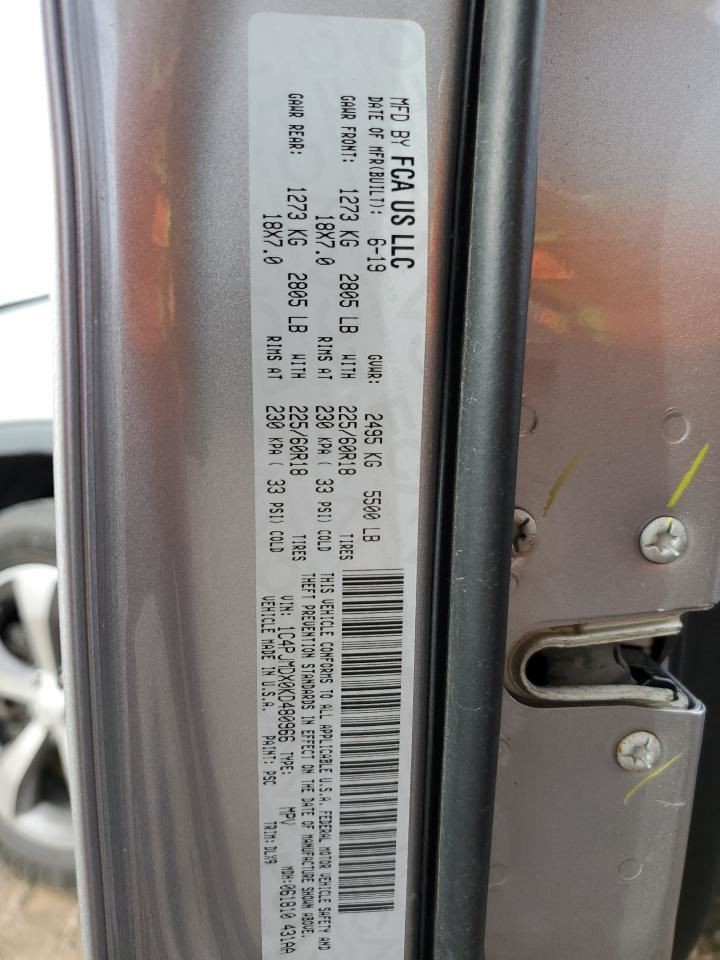 CHEROKEE 2019 Transmission Shift 1004081