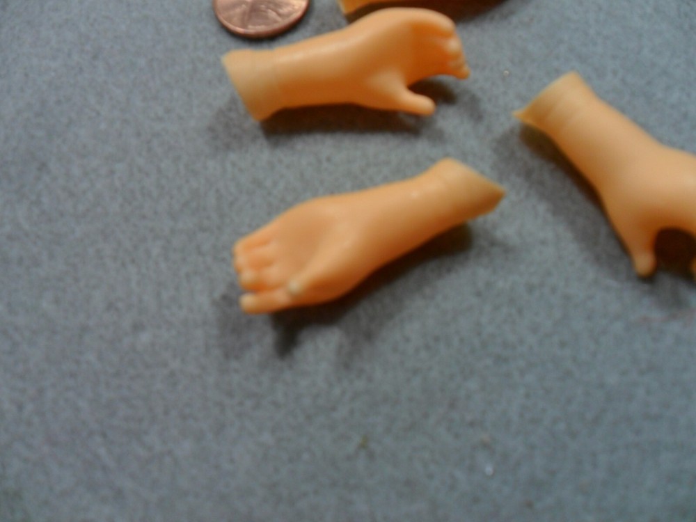 Vintage Vinyl Small Hands with Wrist - 2 sets