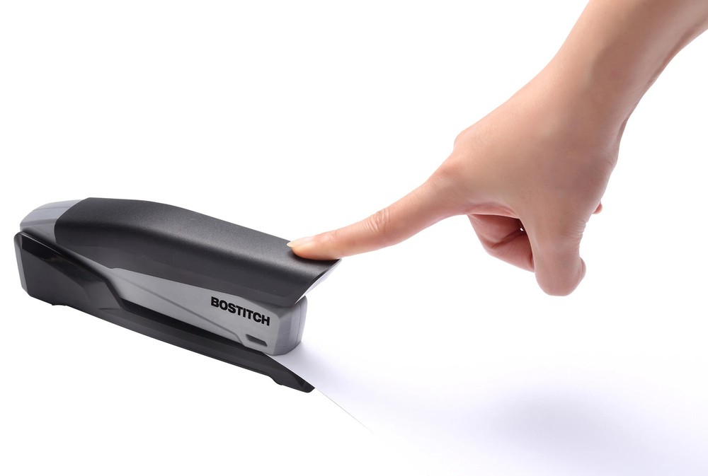 Bostitch Eco-Friendly Manual Desktop Stapler, One-Finger Technology