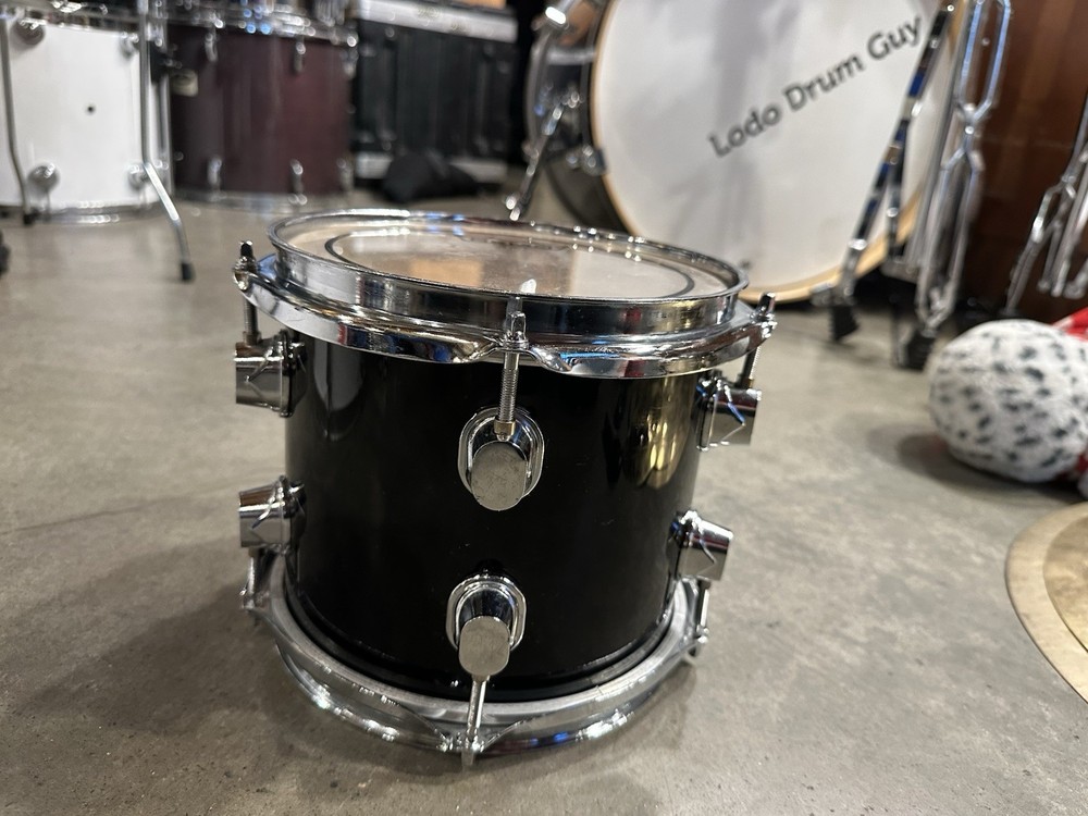 8" ddrum D2 Rack Tom Drum BLACK 7x8 #DA3